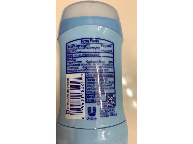 Suave Tropical Paradise 48hr Protection Antiperspirant Deodorant, 1.2 oz/34 g