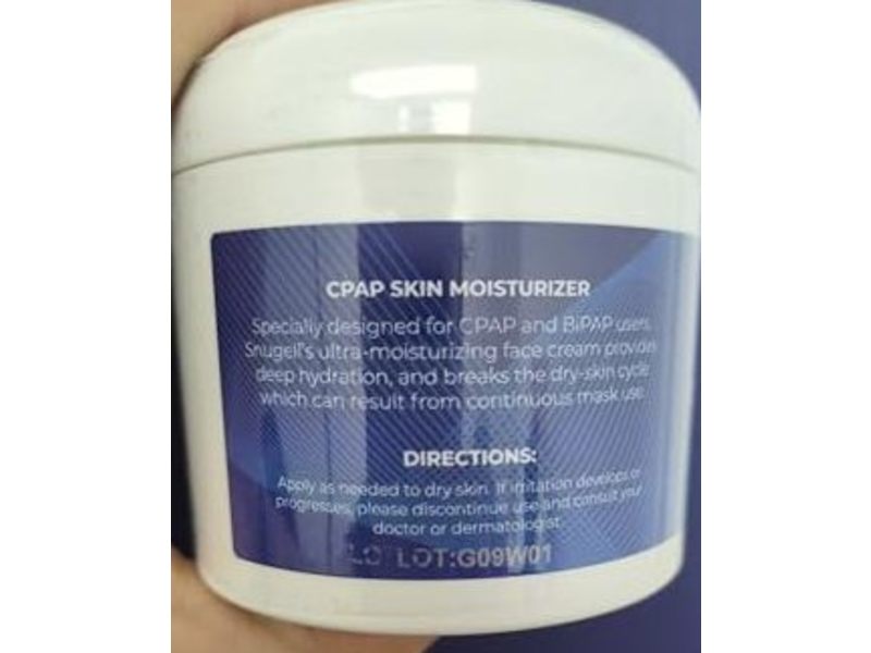 Snugell Skin Moisturizer Daily Face Cream, Aloe Vera & Vitamin A & E, 4 fl oz/118.3 mL