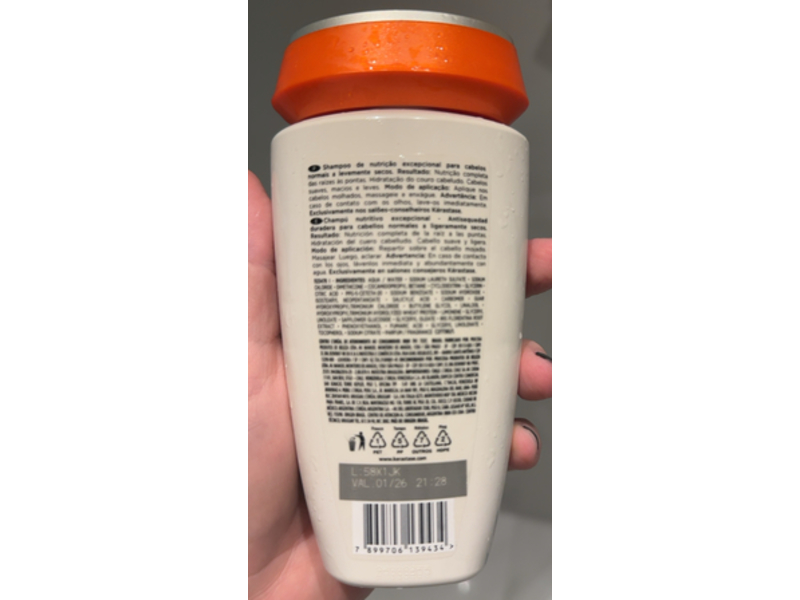 Kerastase Nutritive Bain Satin 1 Shampoo, 250 mL