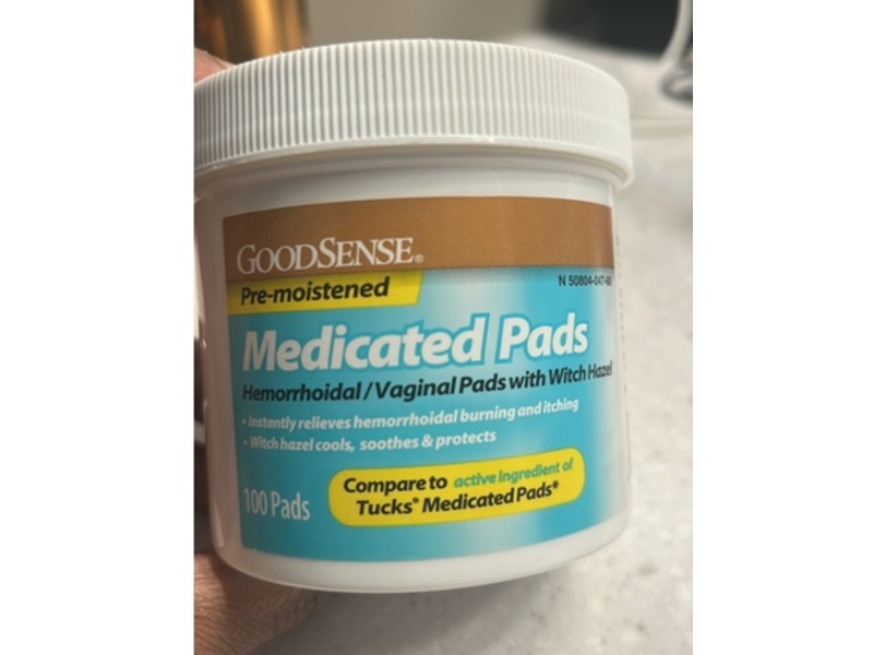 Good Sense Medicated Pads, 100 Count