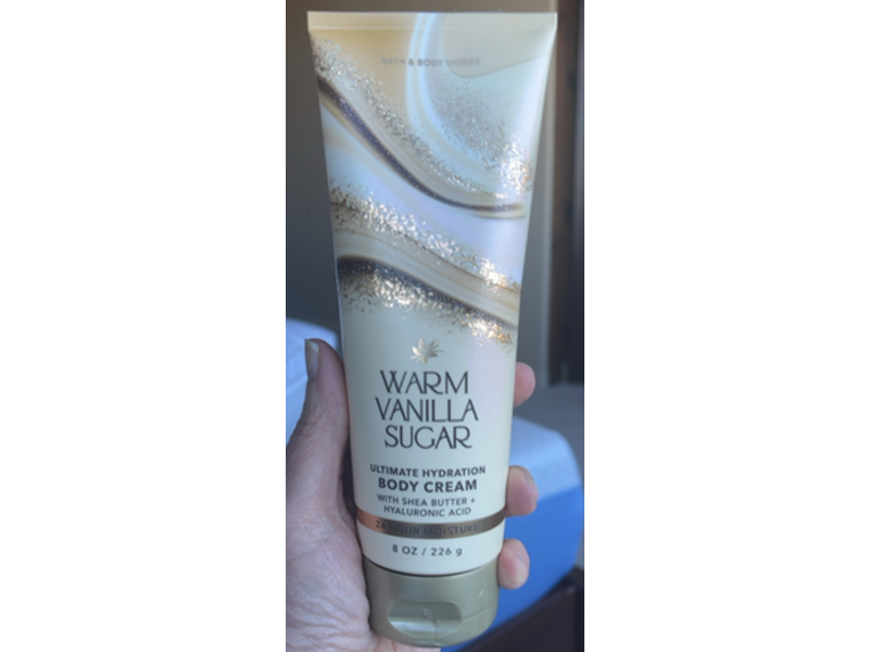 Bath & Body Works Warm Vanilla Sugar Body Cream, 8 oz/226 g