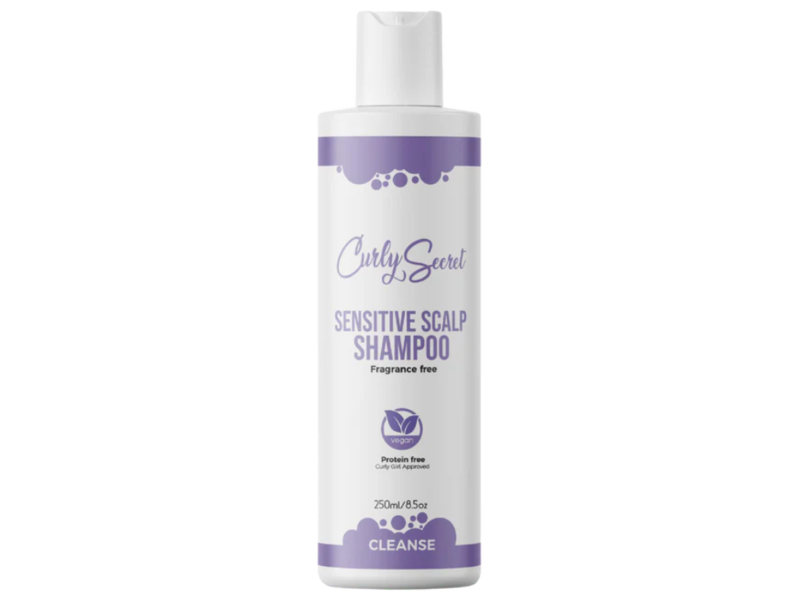 Curly Secret Sensitive Scalp Shampoo, Cleanse, 8.5 oz/250 mL