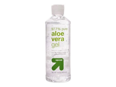 Up & Up 97.7% Pure Aloe Vera Gel, Cooling Moisture Therapy, 16 oz/453.5 g