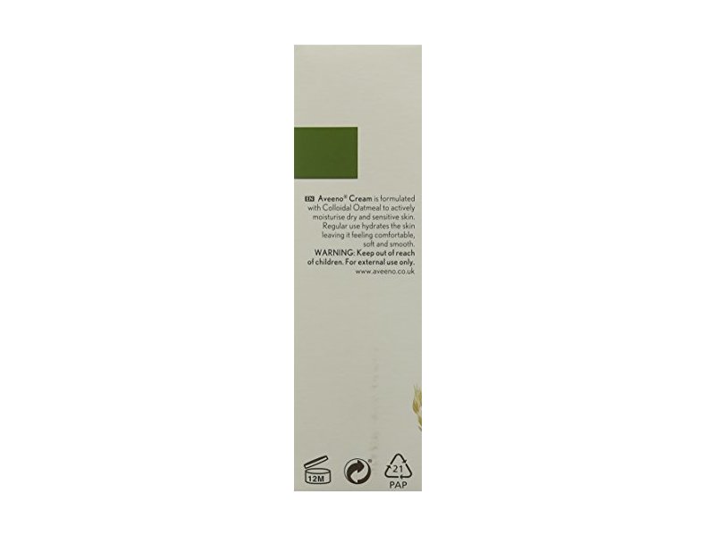 Aveeno Daily Moisturizing Cream, Colloidal Oatmeal, 100 mL
