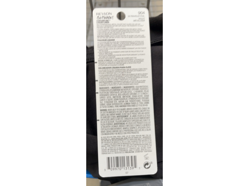 Revlon So Fierce! Chrome Ink Liquid Eyeliner, 904 Ultraviolet Foil, 0.03 oz/0.9 g