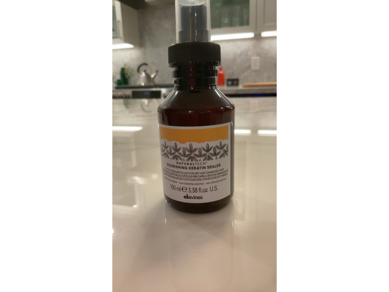 Davines Natural Tech Nourishing Keratin Sealer, 1.69 fl oz/50 mL