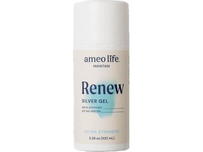 Ameo Life Maintain Silver Gel, Renew, Extra Strength, 3.38 fl oz/100 mL
