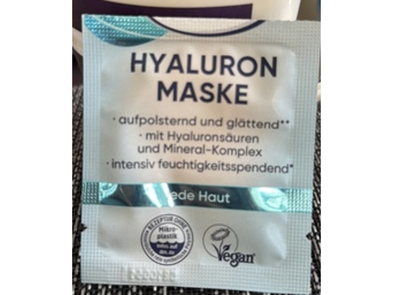 dm Balea Face Mask, Hyaluronic Acid, 8 mL, Pack Of 2, 5 Packs