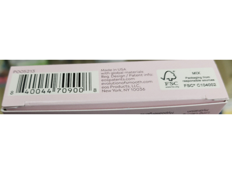 Eos Super Soft Shea Lip Balm Stick, Pineapple Passionfruit, Coconut Milk, Watermelon Frose, Strawberry Peach, 0.14 oz/4 g