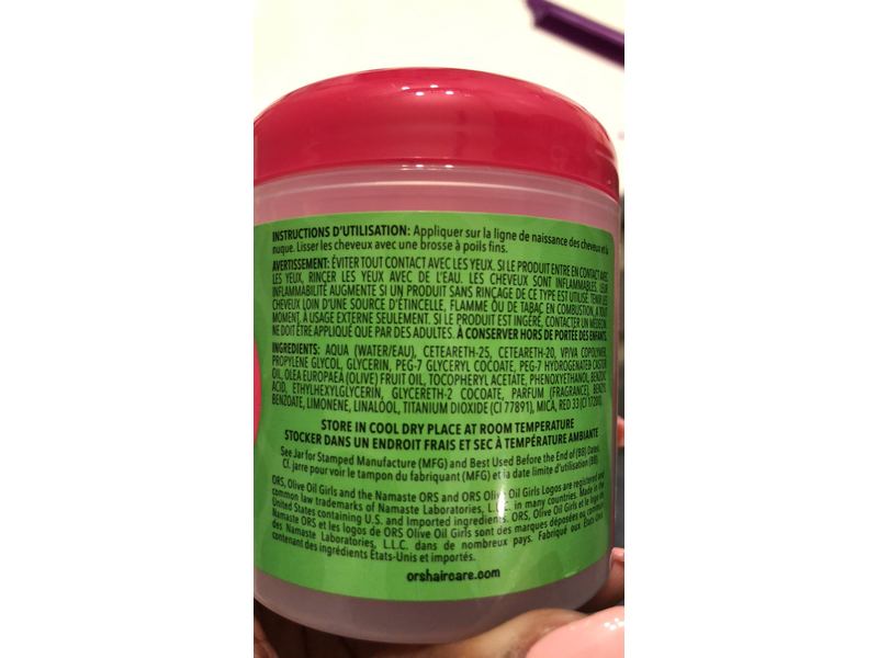 Ors Olive Oil Girls Fly-Away Taming Edge Gel, 5 fl oz/142 g