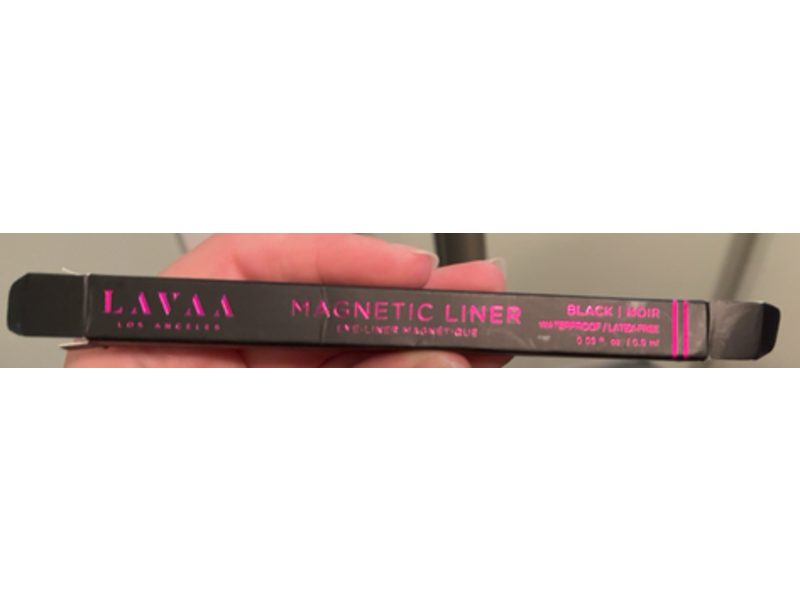 Lavaa Los Angeles Magnetic Eye Liner, Black, 0.03 fl oz/0.9 mL
