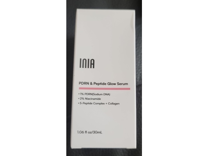 INIA PDRN & Peptide Glow Serum, 1.06 fl oz/30 mL