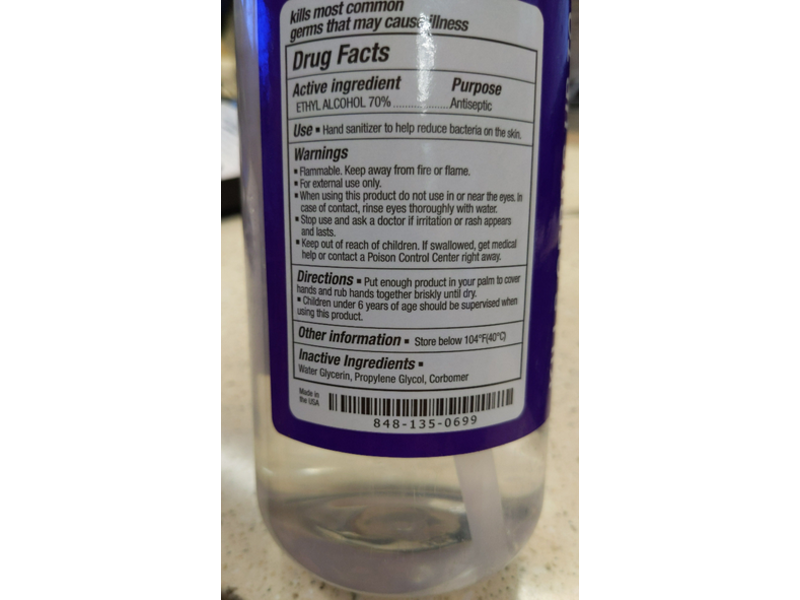 Cbr By Generate Life Sciences Hand Sanitizer, 32 oz/946 mL