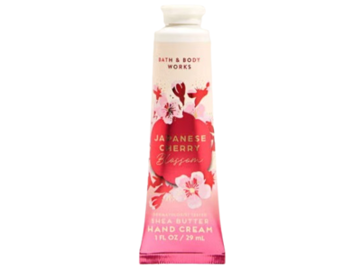 Bath & Body Works Shea Butter Hand Cream, Japanese Cherry Blossom, 1 fl oz/ 29 mL