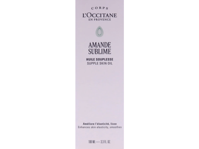 L'Occitane en Provence Sublime Skin Oil, Almond, 3.3 fl oz/100 mL