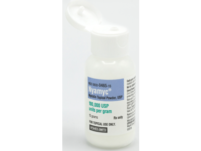 Nyamyc Nystatin Topical Powder 100,000 units per g, 15 g, Upsher-Smith Laboratories (Rx)