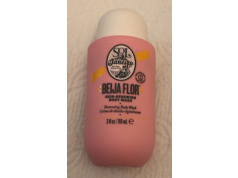 Sol De Janeiro Skin-Renewing Body Wash, Beija Flor, 3 fl oz/90 mL