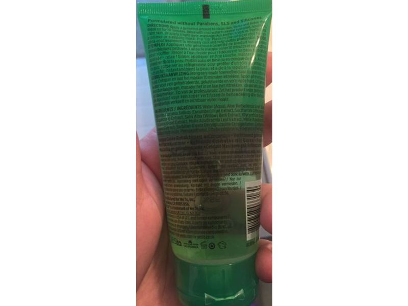 Yes To Soothing Cooling Jelly Mask, Cucumbers, 3 fl oz/89 mL