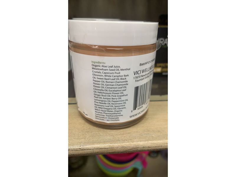 Vici Soothing Topical Gel 2000Mg Cbd, Cbd & Aloe, Infused