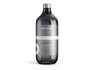 Simplehuman Liquid Hand Soap, Fragrance Free, 30 fl oz/887 mL