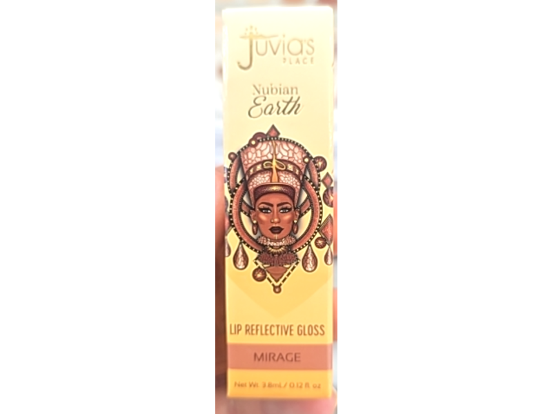 Juvia's Place Nubian Earth Lip Reflective Gloss, Mirage, 0.12 fl oz/3.6 mL