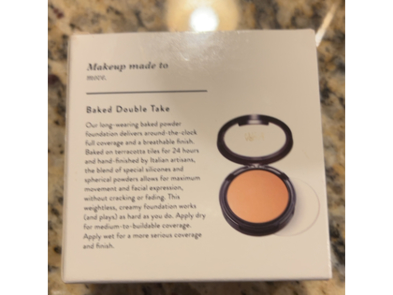 Laura Geller Baked Double Take Powder Foundation, Golden Medium, 0.35 oz/10 g