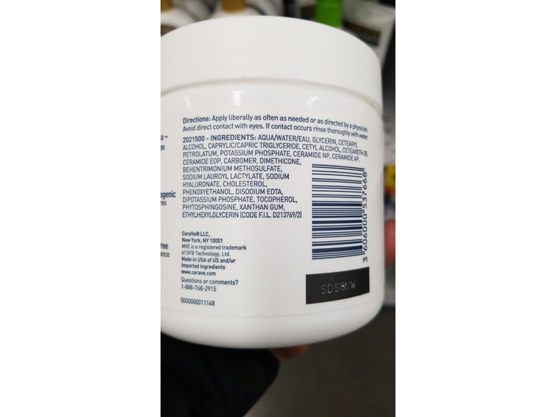 CeraVe Moisturising Cream, 16 oz/453 g