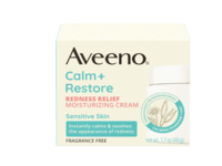 Aveeno Calm + Restore Redness Relief Moisturizing Cream, Fragrance Free, 1.7 oz/48 g - thumbnail 1