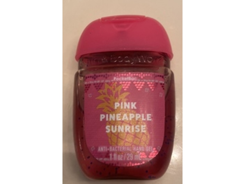 Bath & Body Works Hand Gel Pink Pineapple Sunrise, 1 fl oz/29 mL