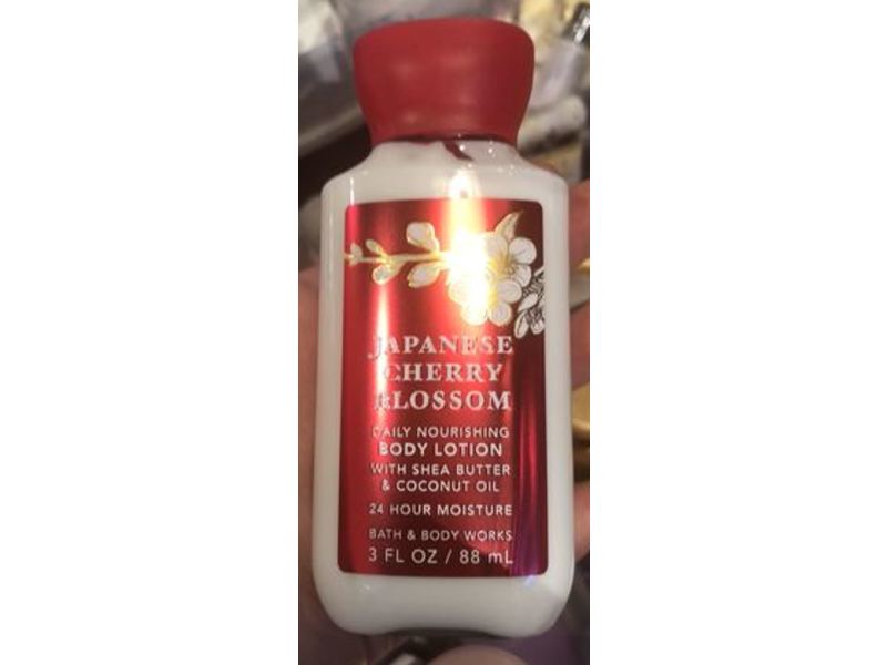 Bath & Body Works Daily Nourishing Body Lotion, Japanese Cherry Blossom, 3 fl oz/ 88 mL