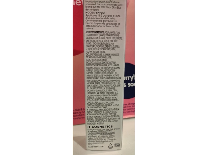 It Cosmetics Your Skin But Better CC+ Cream, Light SPF 50, 1.08 fl oz/32 mL