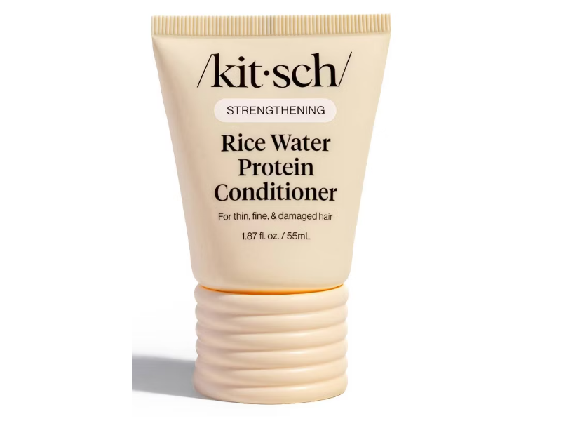 kitsch Strengthening Rice Water Protein Conditioner, 1.87 fl oz/55 mL