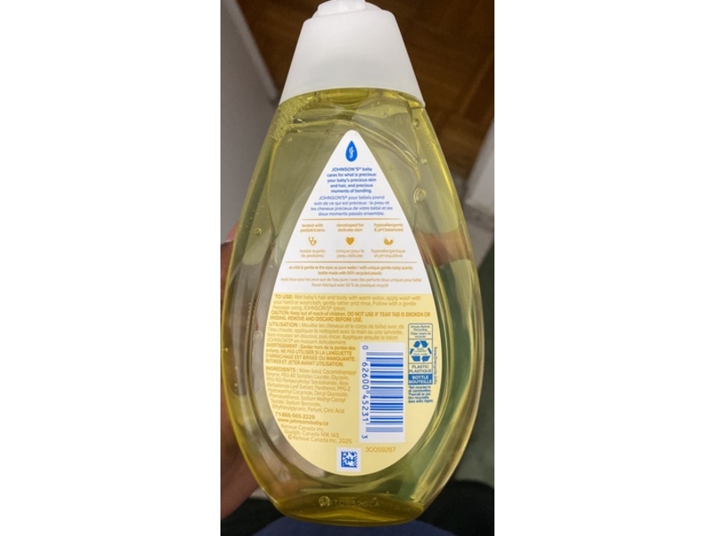 Johnson's Baby Head To Toe Wash, Aloe & Vitamin B5, 13.6 fl oz/400 mL