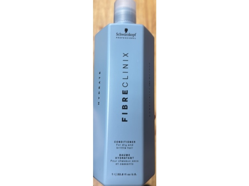 Schwarzkopf Professional Fibre Clinix Conditioner, 33.8 fl oz/1 L