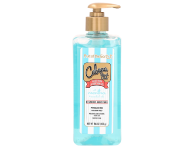 Fruit Of The Earth Cabana Beach Club Aloe Vera After Sun Gel, 16 oz/453 g