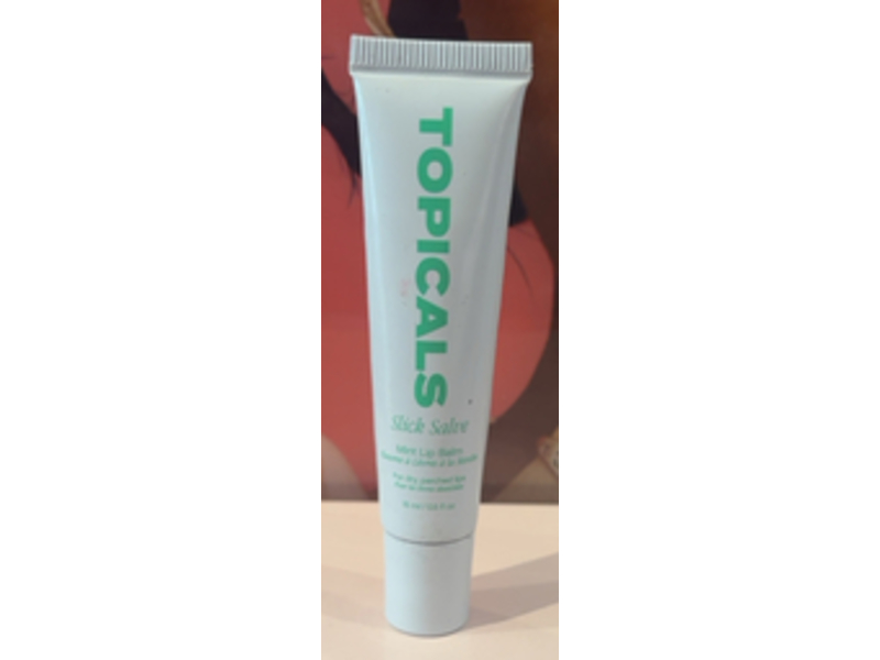 Topicals Slick & Salve Mint Lip Balm, 0.5 fl oz/15 mL