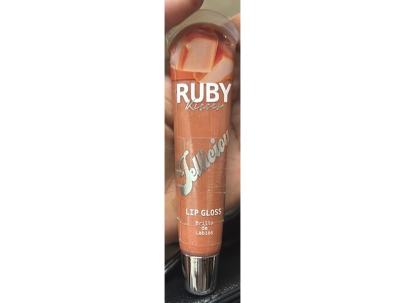 Ruby Kisses Jellicious Lip Gloss, JLG05 Caramel Frappuccino, 0.5 fl oz/15 mL