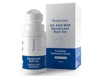Be Bodywise 4% AHA BHA Deodorant Roll On, Flora, 1.7 oz/50 mL - thumbnail 1