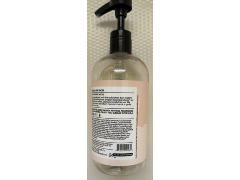 Tubby Todd Bath Co. Hair + Body Wash, Fragrance Free, 25 fl oz/739 mL