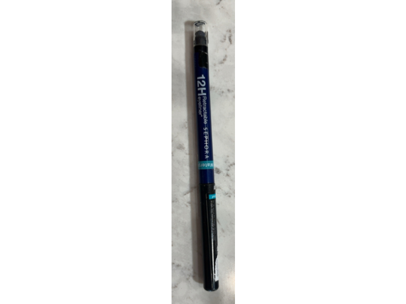 Sephora Collection Waterproof Retractable Eyeliner Pencil, 19 Shimmer Navy, 0.01 oz/0.3 g