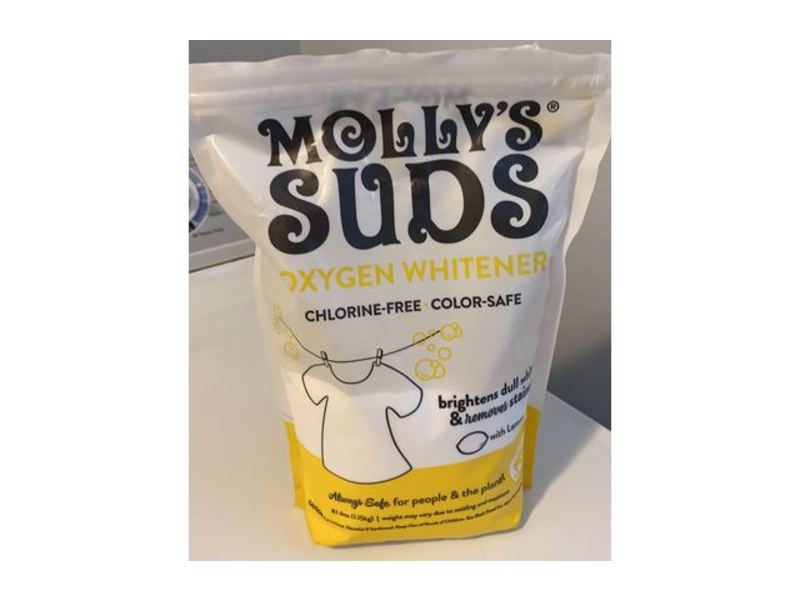 Molly's Suds Oxygen Whitener, Lemon, 81.6 oz/1.15 kg