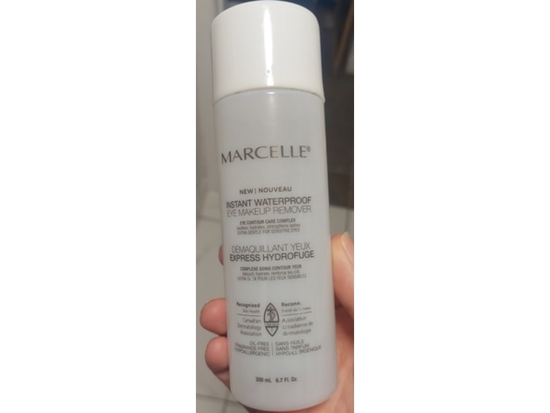 Marcelle Instant Waterproof Eye Makeup Remover, 6.7 fl oz/200 mL