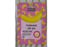 Sence Face Sheet Mask, I'm Bananas Over You, 20 mL - Image 3