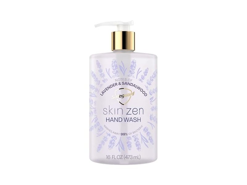 Safeguard Skin Zen Hand Wash, Lavender & Sandalwood, 16 fl oz/473 mL