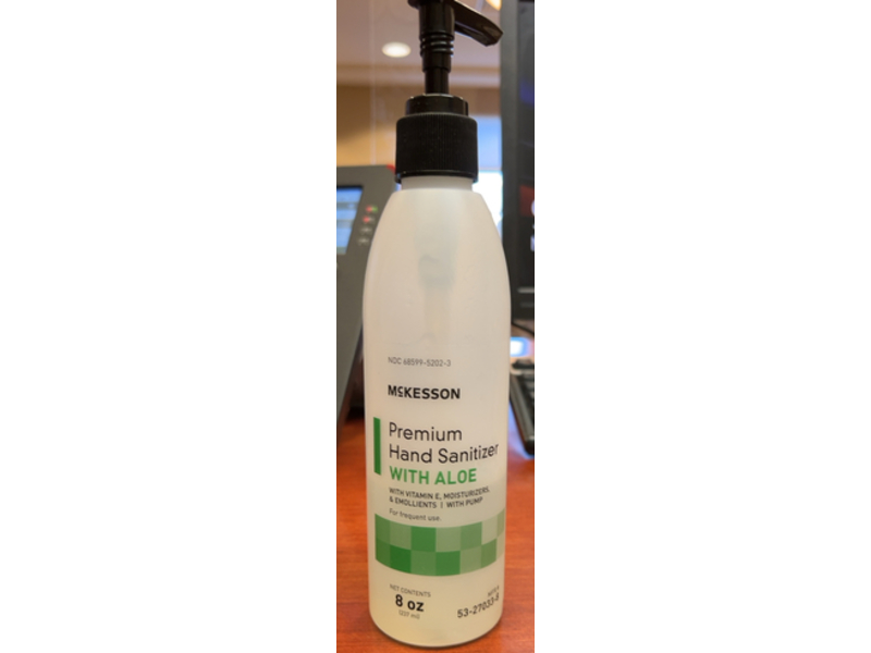 McKesson Premium Hand Sanitizer, Aloe, 8 oz/237 mL, 24 Pack