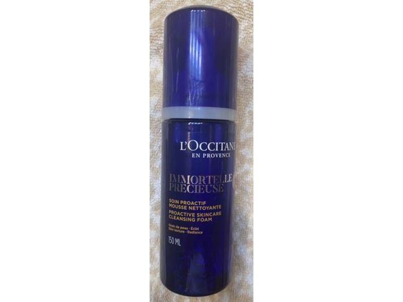 L'Occitane Immortelle Proactive Skincare Precious Cleansing Foam, 5 fl oz/150 mL
