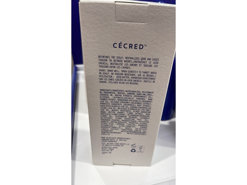 Cecred Scalp Refreshing Spray, 5.7 fl oz/250 mL