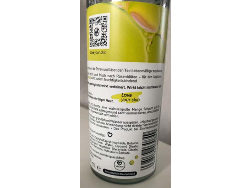 Isana AHA Cleansing Foam, 165 mL