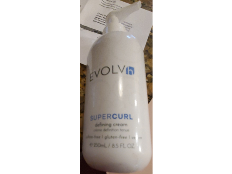 EVOLVh Super Curl Defining Cream, 8.5 fl oz/250 mL