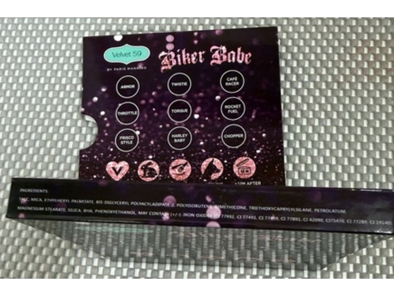 Velvet 59 Biker Babe Palette, 0.07 oz/2.0 g, Pack Of 2